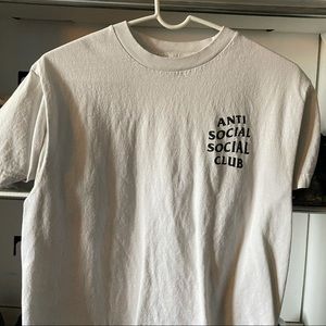 Anti social social club t shirt